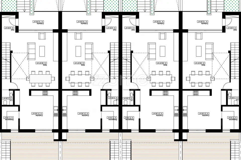 TERRENO + PROJETO DE MORADIA T3 EM BANDA (CHAVE NA MÃO) — imagem 11