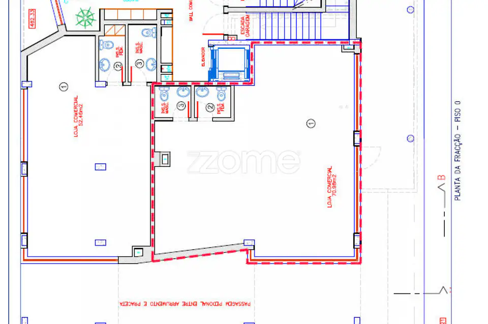 Loja Comercial 80 m2 - Garagem fechada - Para Investidores - Arrendada — imagem 10