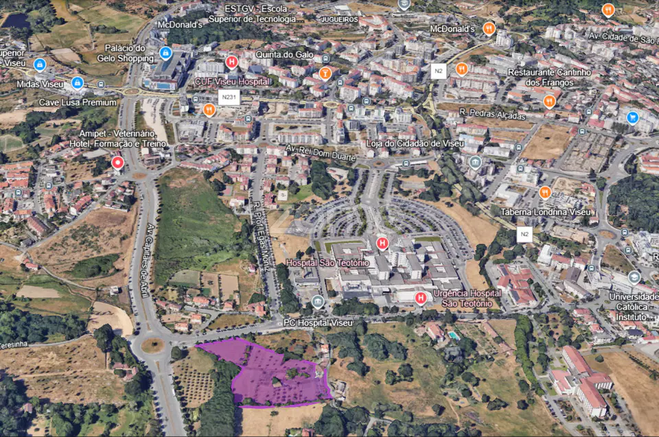 Terreno Urbanizável Premium - Região Central de Viseu - 14.300 m2 — imagem 8