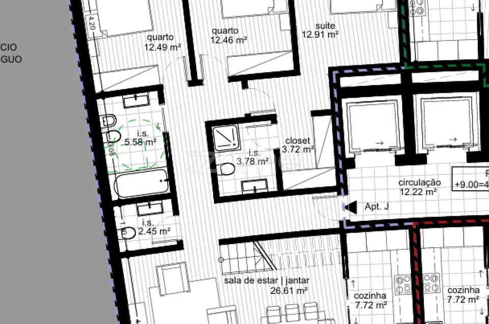 Apartamento T3 NOVO, em São Salvador, Viseu — imagem 12
