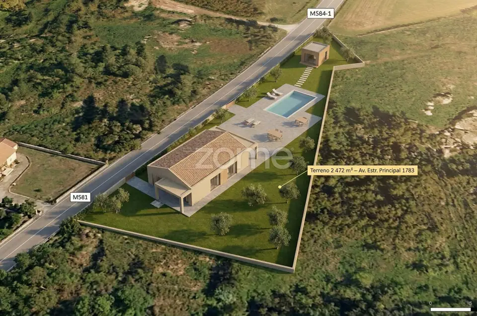 Terreno urbano + rústico com 2.472 m² – projeto ideal para moradia — imagem 9