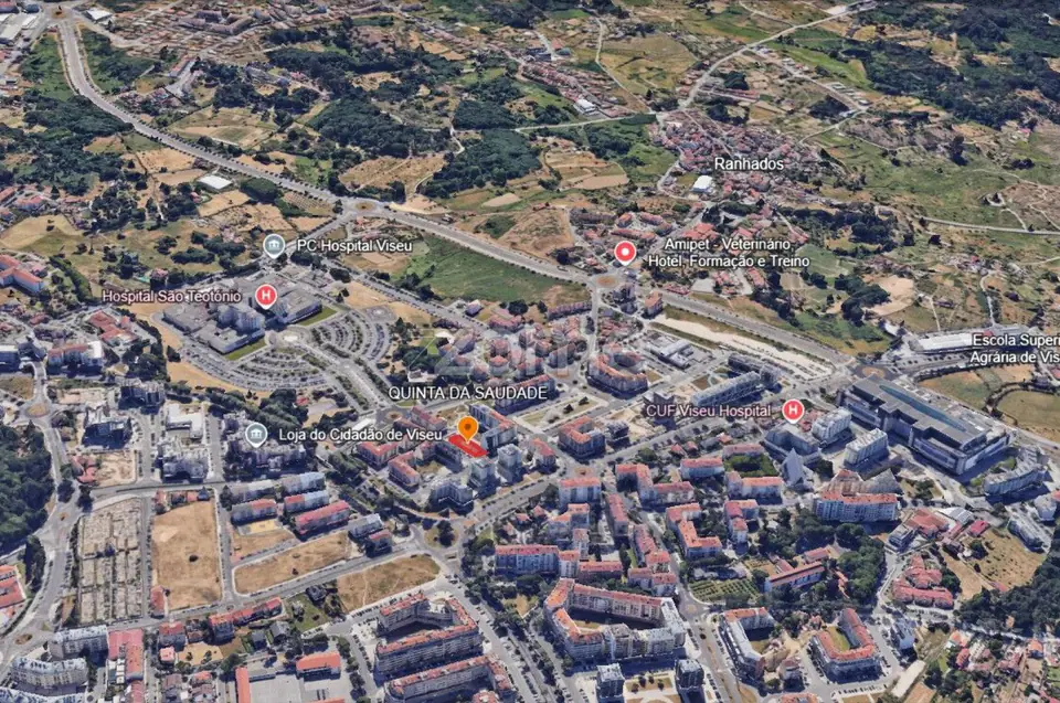 Apartamento T2 - Na Planta - Quinta da Saudade - Viseu, Viseu, Viseu — imagem 8