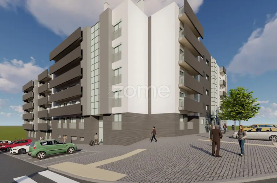 Apartamento T2 - Na Planta - Quinta da Saudade - Viseu, Viseu, Viseu — imagem 1