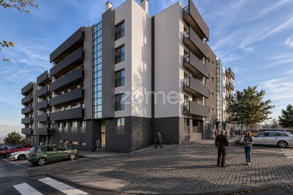 Apartamento T3 - Na Planta - Quinta da Saudade - Viseu, Viseu, Viseu — imagem 2