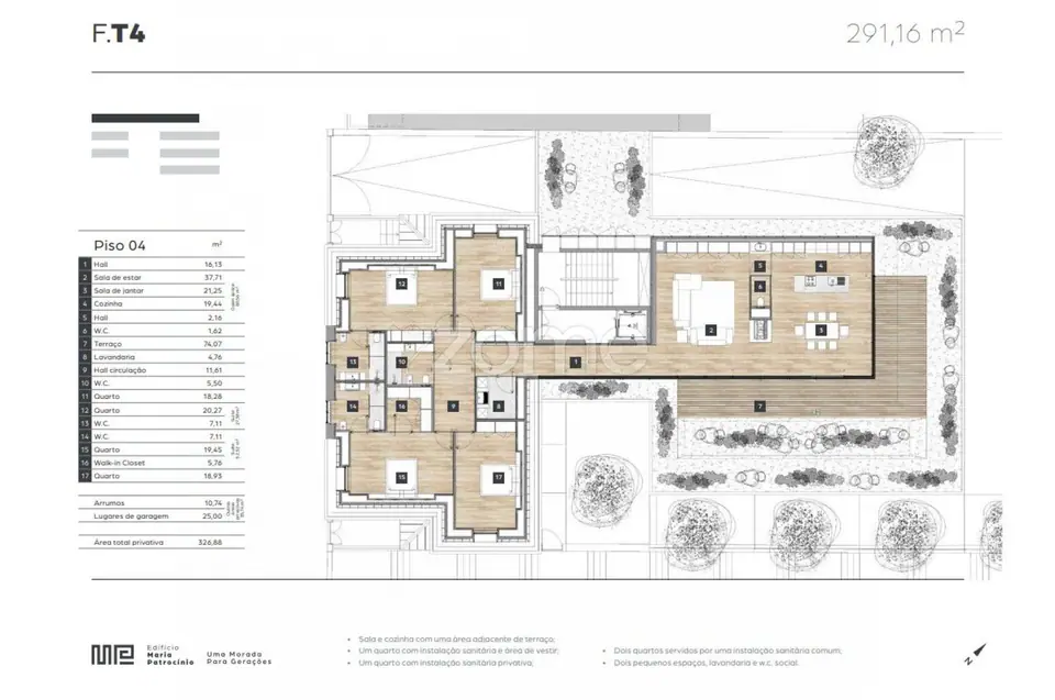 Penthouse T4 - Edifício Maria Patrocínio — imagem 22