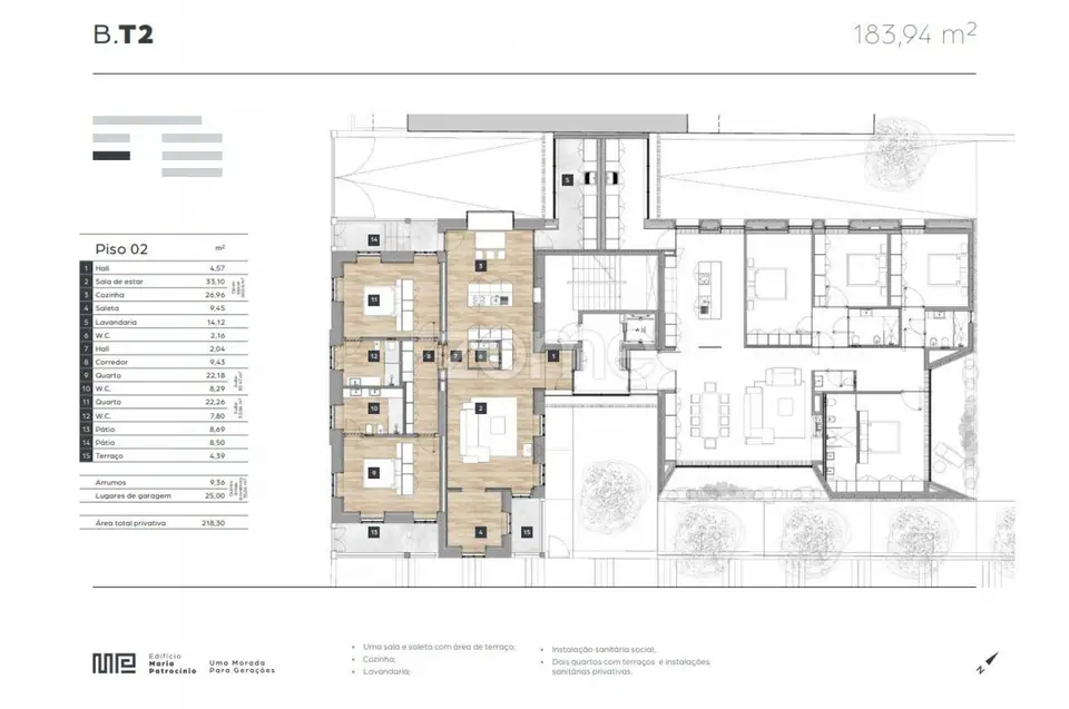 Exclusivo Apartamento T2 - Edifício Maria Patrocínio — imagem 21